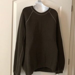 Eddie Bauer Men’s XL dark green sweatshirt sweater